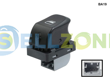 Κουμπί ηλεκτρικού παραθύρου συνοδηγού για Audi A4 A5 Q5 - BA19